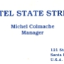 19.-21.8.1989 - Hotel State Street - Santa Barbara/California<br />Preis pro Nacht: 38,50 $ = 75,74 DM<br />Mit Gemeinschaftsbaderäumen und -Toiletten, direkt an der Bahnlinie. Der Preis muss ja irgendwo her kommen.<br />In der guten alten Zeit, als es noch kein Internet gab, ist man erst irgendwohin gefahren und hat sich dann ein Hotel gesucht. Dieses hier war ein Zufall weil es direkt neben dem Parkplatz war, auf dem wir zufällig standen.....
