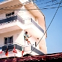 29.6.-14.7.1991 - Hotel Edelweiss - Faliraki/Rhodos mit Jörn<br />Preis für 2 Wochen ÜF: 1038.- DM pro Person - gebucht bei Alltours