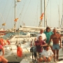 Segeln auf Mallorca ab Real Club Nàutic de Palma<br />2.-9.5.1992 mit Uwe, Klaus, Gerd, dem Zahnarzt und den beiden Autohausbesitzern<br />Palma - La Rapita - Cala Figuera - Cala d'Or - Cabreras - Arenal - Palma