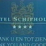 Hotel Schiphol A4<br />22.10.1999<br />Preis: 205 NFL = 181,94 DM für Übernachtung und 4 Wochen parken