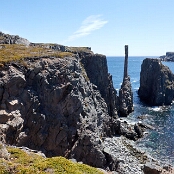 46 - The Chimney at Cable John Cove - Bonavista/Newfoundland