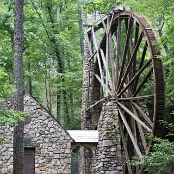 58 - Old Mill Wheel, GA