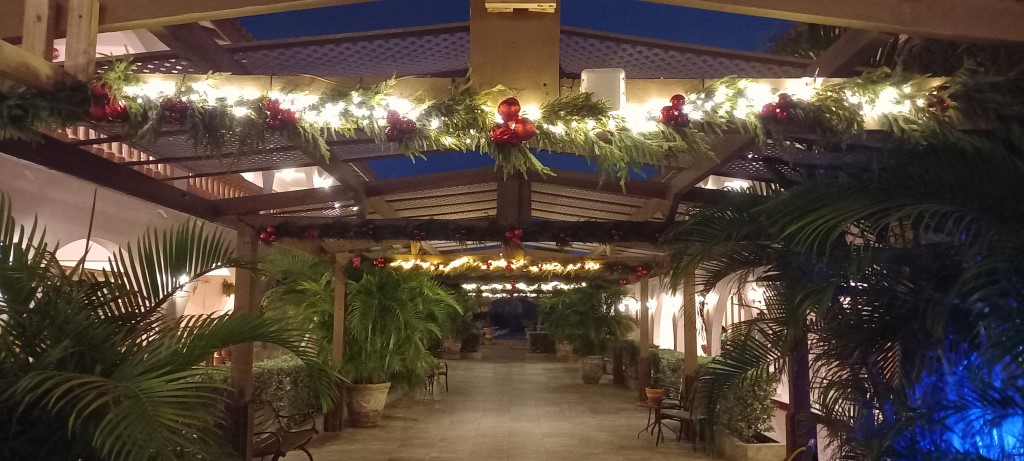 Weihnachtsdekoration bei Sasaki