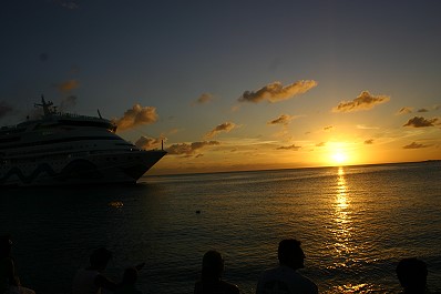 Sonnenuntergang auf  Bonaire