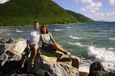 Claudia & Klaus aufTortola Claudia & Klaus aufTortola