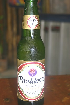 Presidente, das dominikanische Bier