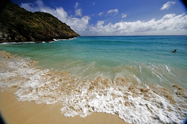 Strand auf St. Barths Strand auf St. Barths