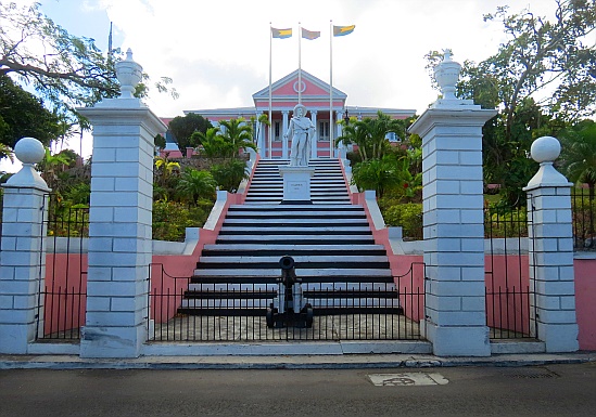 Das "Capitol" - das bahamaische Parlamentsgebäude Das "Capitol" - das bahamaische Parlamentsgebäude