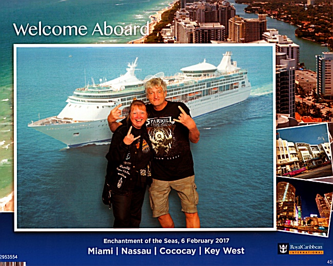 Welcome Aboard Enchantment of the Seas