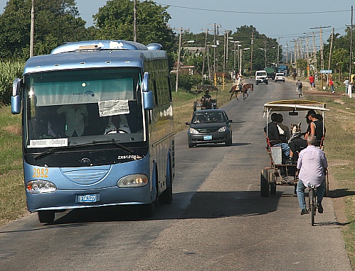 Es gibt nichts, was es nicht gibt auf cubanischen Strassen
