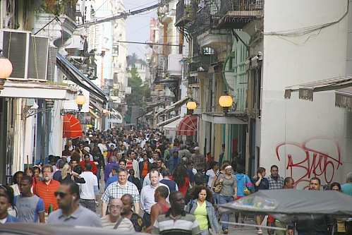 Blick in die Calle Obispo Blick in die Calle Obispo