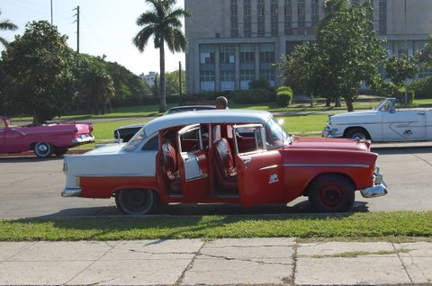 Unser Auto, ein 1958er Chevy Bel Air