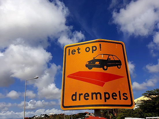 let op! drempels let op! drempels
