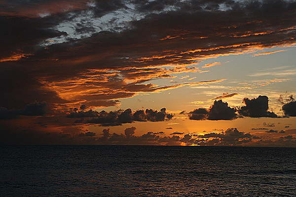 Sonnenuntergang auf Barbados