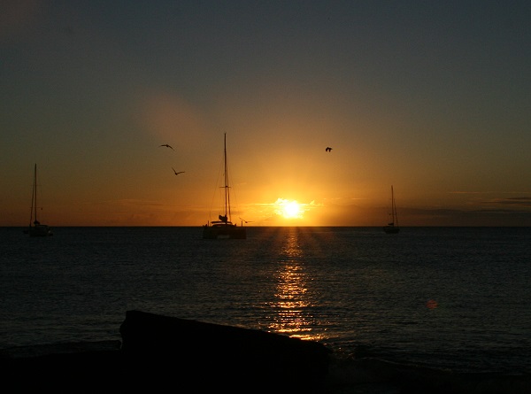 Sundown in Nevis