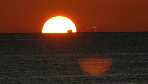Sonnenuntergang auf St. Maarten