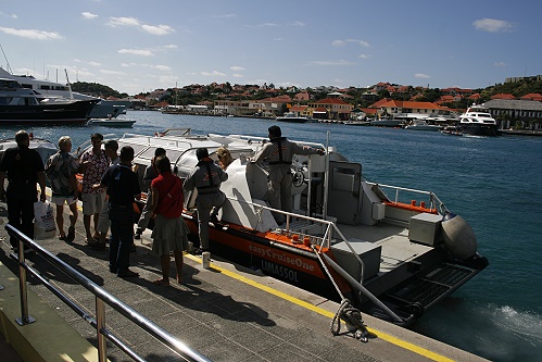 Ankunft in Gustavia