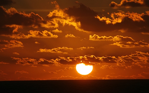 Sonnenaufgang in der Karibik Sonnenaufgang in der Karibik