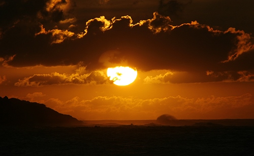 Sonnenuntergang an der Shoal Bay