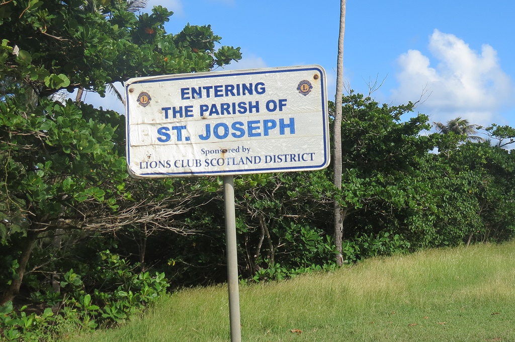 Entering the Parish of St. Joseph