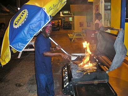 Fischmarkt Oistins - Pat's Grill