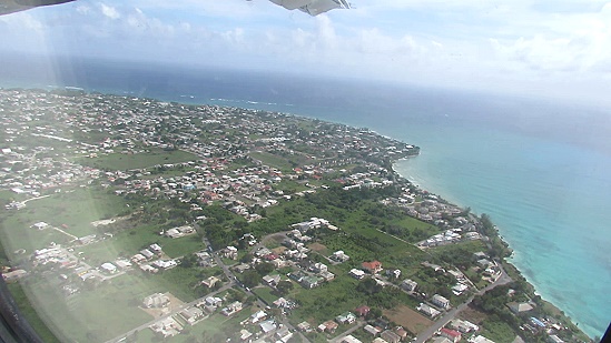 Blick auf Enterprise und Silver Sands