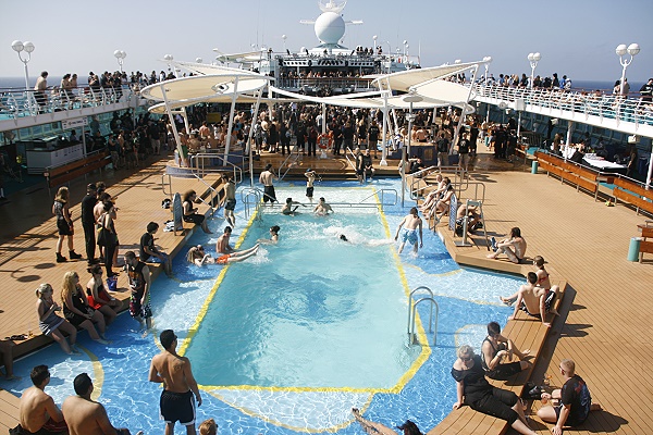 Majesty of the Seas - Pool Stage
