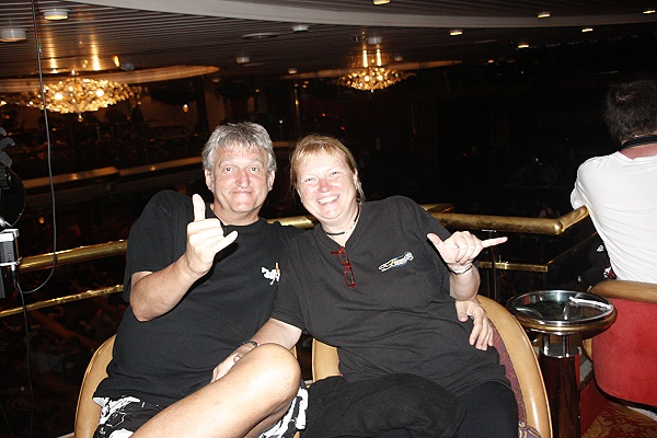 Majesty of the Seas - Unser Lieblingsplatz auf dem Balkon.