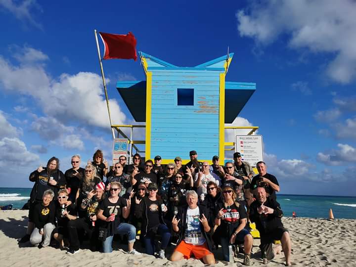 spontane unorganiserte Beachparty an der 14. Strae
