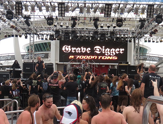 70000 Tons of Metal 2015 - Grave Digger 70000 Tons of Metal 2015 - Grave Digger