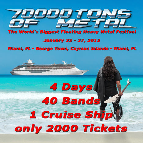 70.000 Tons of Metal 2012