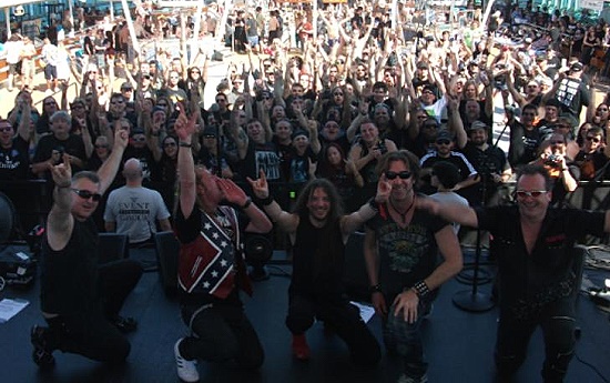 Bonfire @ 70000 Tons of Metal 2014 Bonfire @ 70000 Tons of Metal 2014
