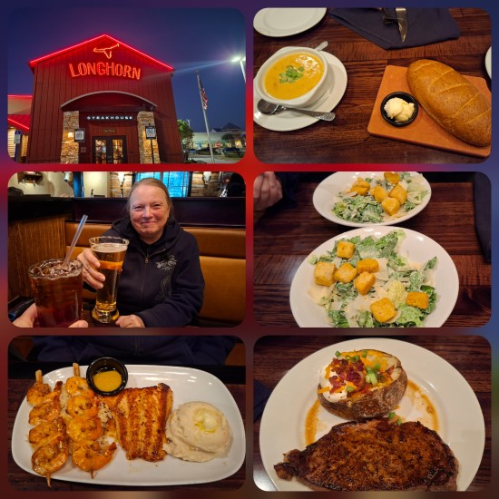 Abendessen im Longhorn Streakhouse Abendessen im Longhorn Streakhouse