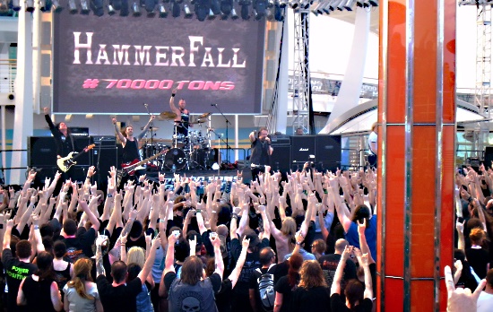 70000 Tons of Metal 2016 - Hammerfall 70000 Tons of Metal 2016 - Hammerfall