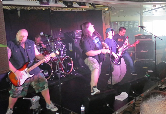 Poltergeist @ 70000 Tons of Metal 2014 Poltergeist @ 70000 Tons of Metal 2014