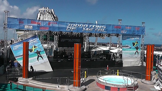 70000 Tons of Metal 2016 - Pool Stage