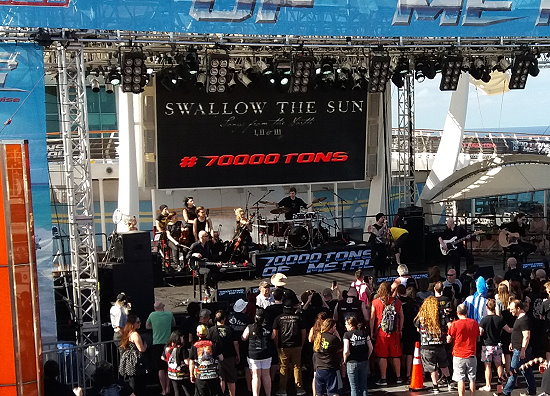 70000 Tons of Metal 2018 - Swallow the Sun, acoustic Set