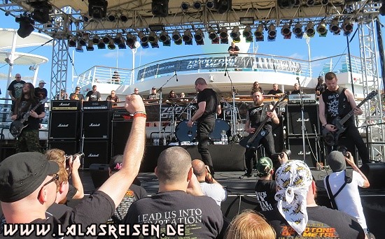 70000 Tons of Metal 2013 - Anaal Nathrakh 70000 Tons of Metal 2013 - Anaal Nathrakh