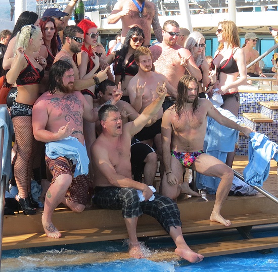 70000 Tons of Metal 2013 - Belly Flop Contest Winner