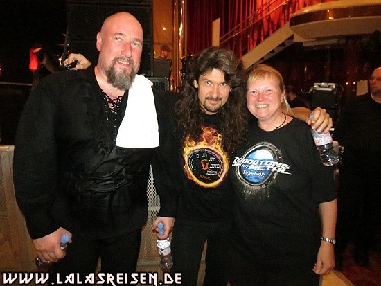 70000 Tons of Metal 2013 - Peavey, Viktor & Uli