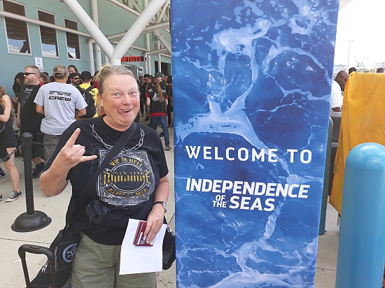 Welcome to the Independence of the Seas