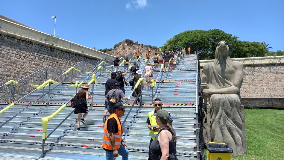 Rock Imperium 2023 Cartagena - Treppe des Todes