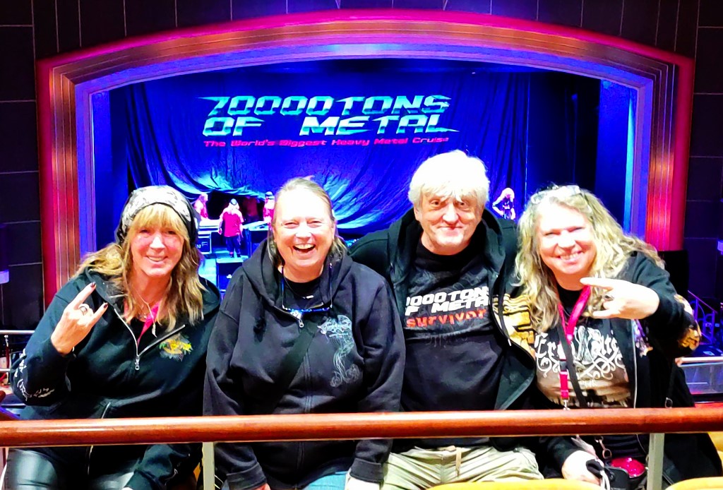 Antje, Uli, Volker und dat Wiesel