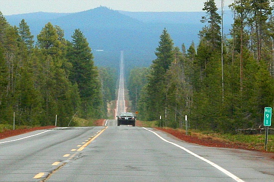 endlose oregonische Straßen endlose oregonische Straßen