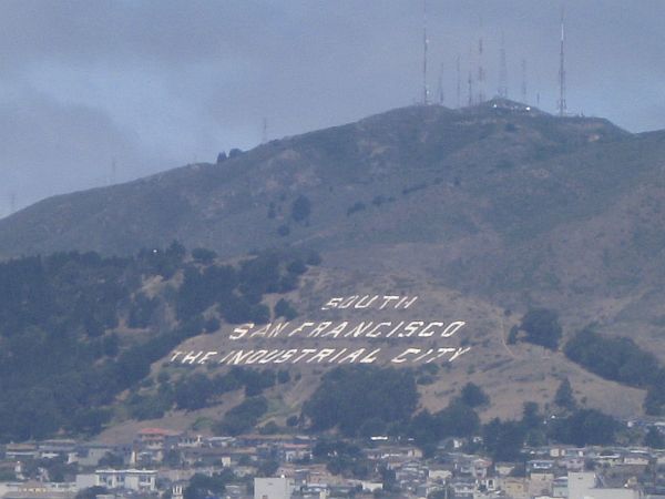 SFO, hier ein Beweisfoto