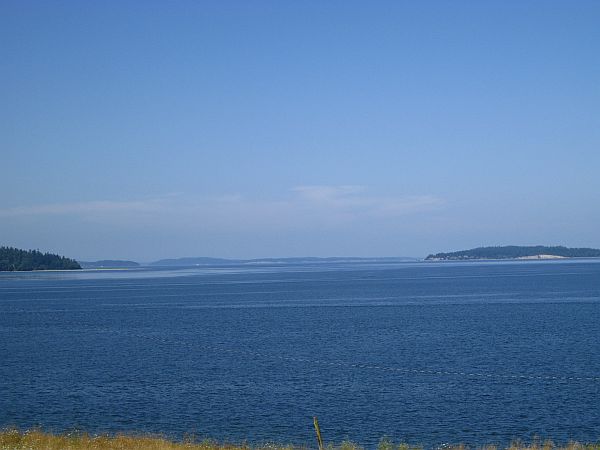Blick über den Puget Sound Blick über den Puget Sound