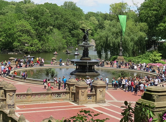 Central Park - Bethesda Fountain und The Lake Central Park - Bethesda Fountain und The Lake