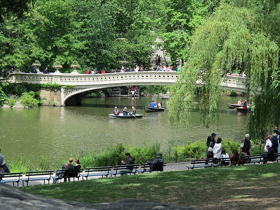 Central Park - Bow Bridge Central Park - Bow Bridge