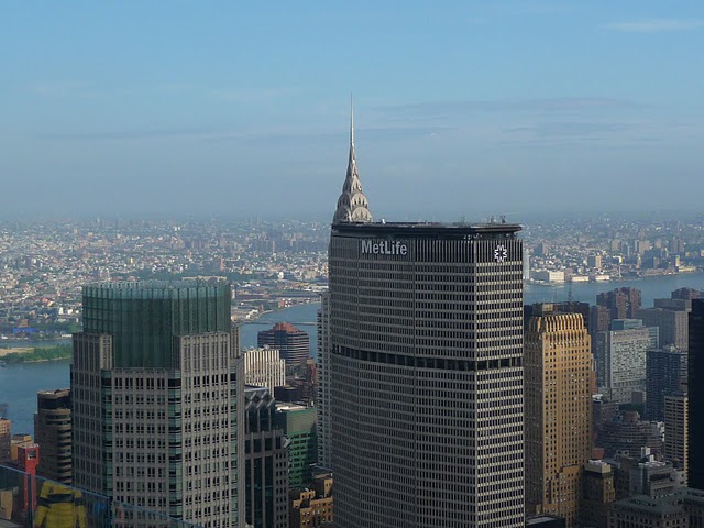 Blick vom Rockefeller Center 