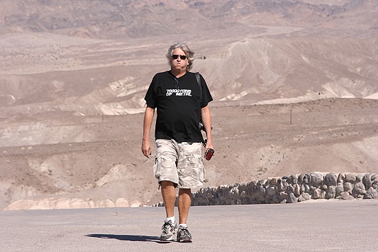 Volker kennt das Death Valley schon so lange, da war es noch krank. 